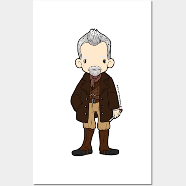 War doctor Wall Art by SpacebatDesigns 